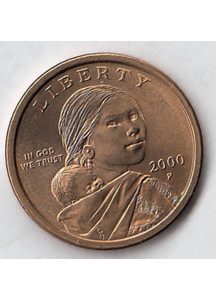 2000 - Dollaro Stati Uniti - Sacagawea Zecca (P)